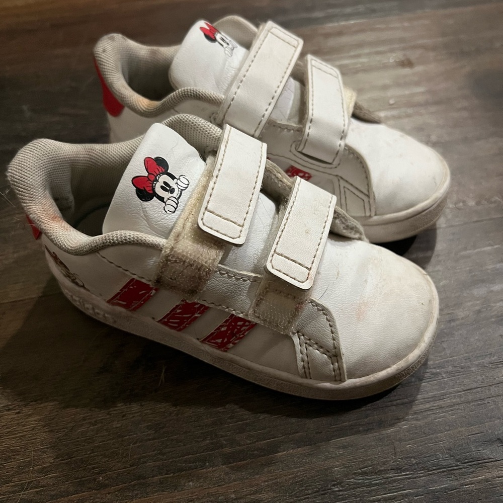 Adidas Minnie Mouse Kids Sneakers - White and Red